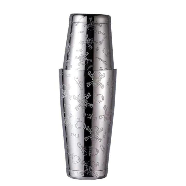 Coctelera Boston Skull 18-28 oz