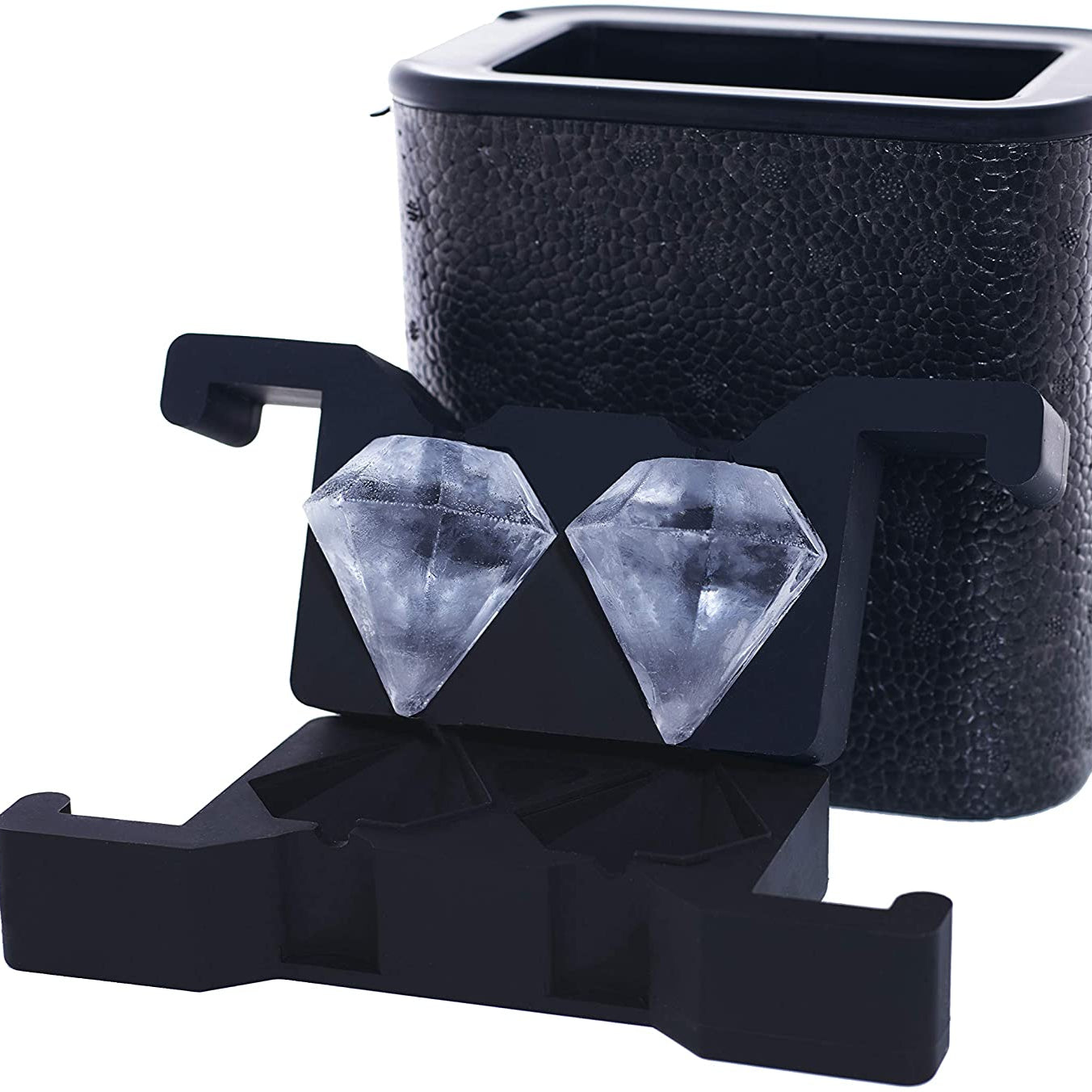 Molde Cristalino Diamante x2und