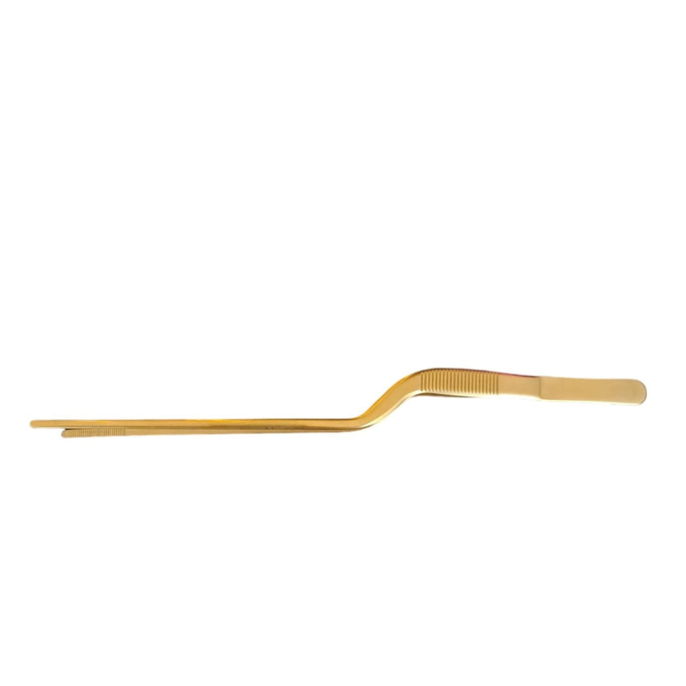 Pinza Curva Dorada 21 cm