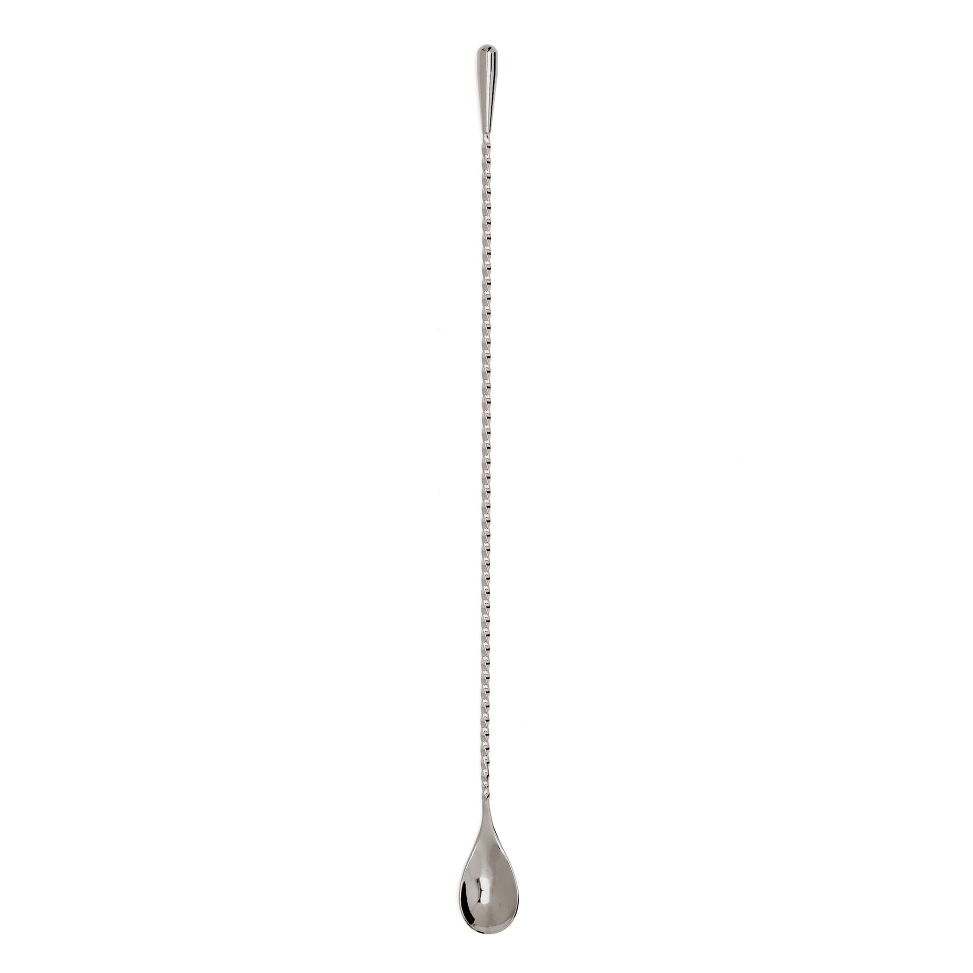 Cucharilla de Bar Teardrop Silver Matte 30cm