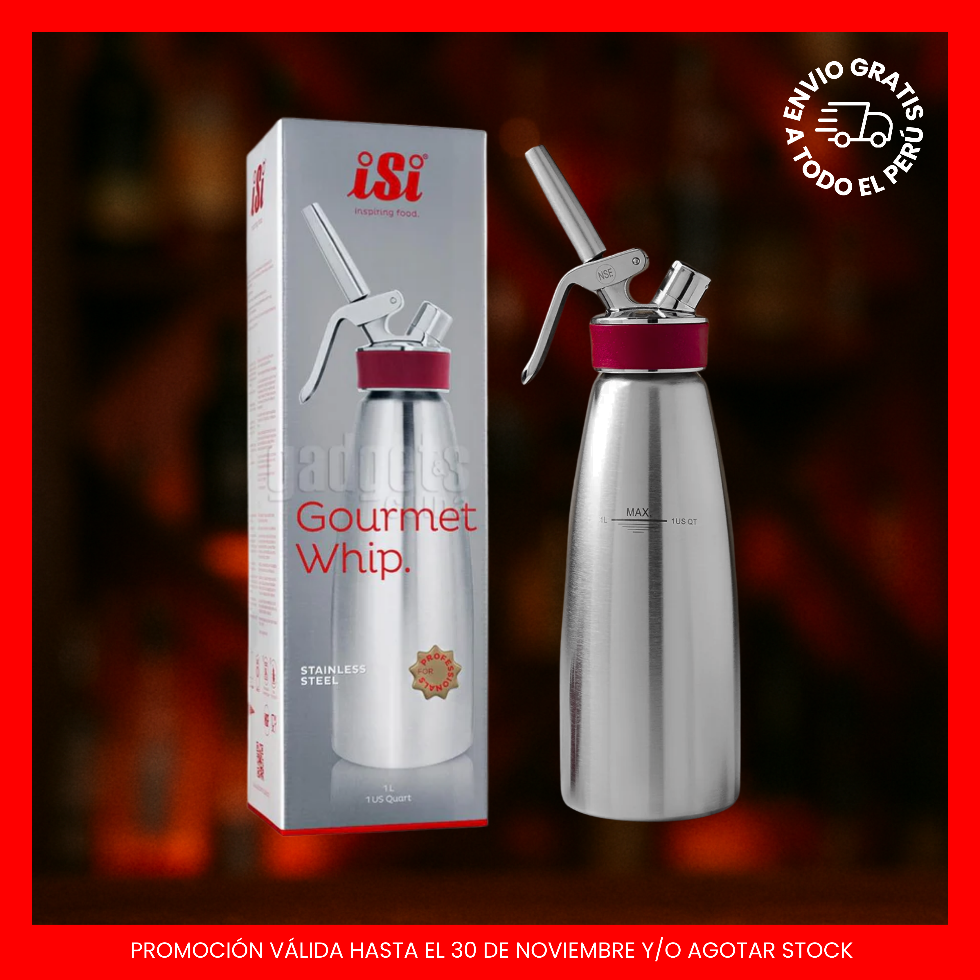 Sifón de Crema ISI - 1LT