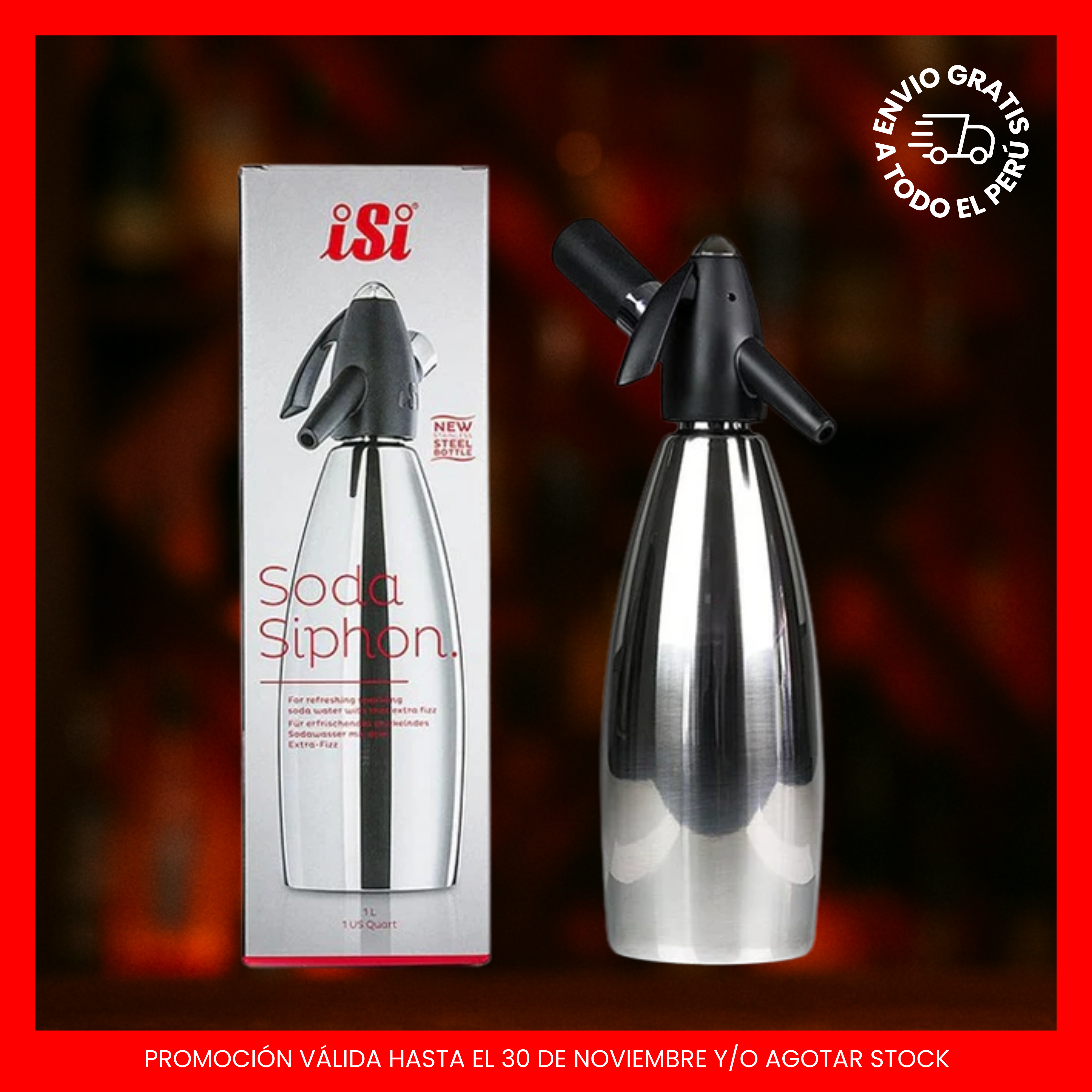 Sifón de Soda ISI - 1LT