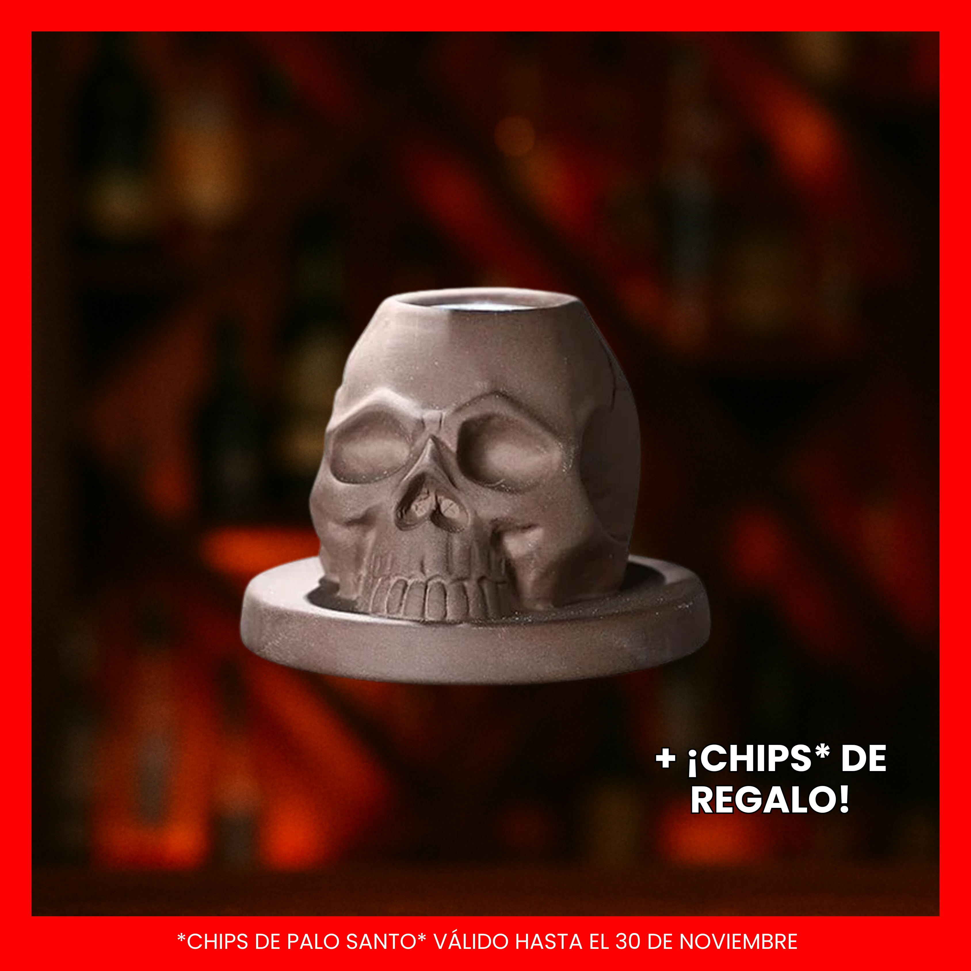 Ahumador Smoker Top Skull