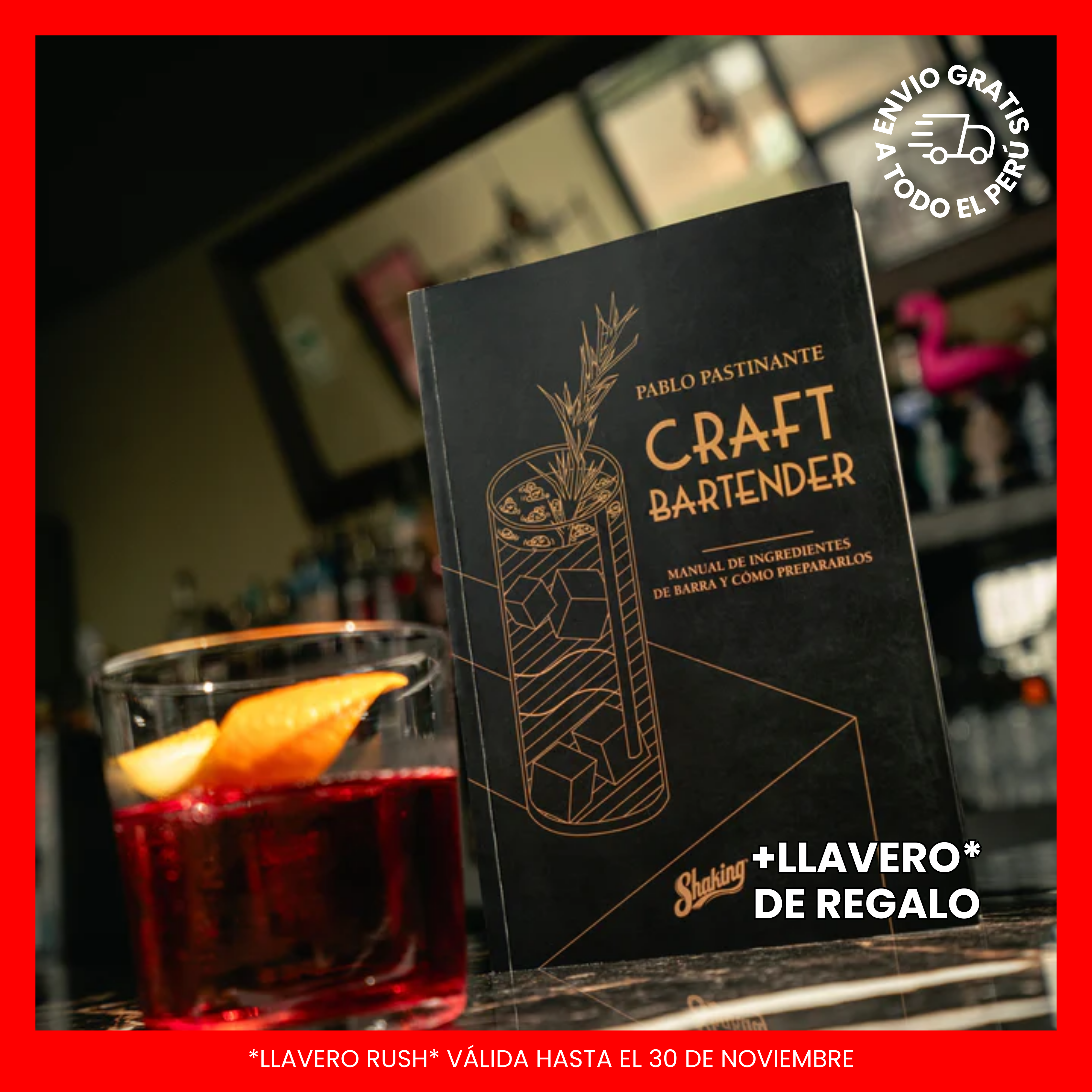 Libro Craft Bartender - Shaking - Libro en español