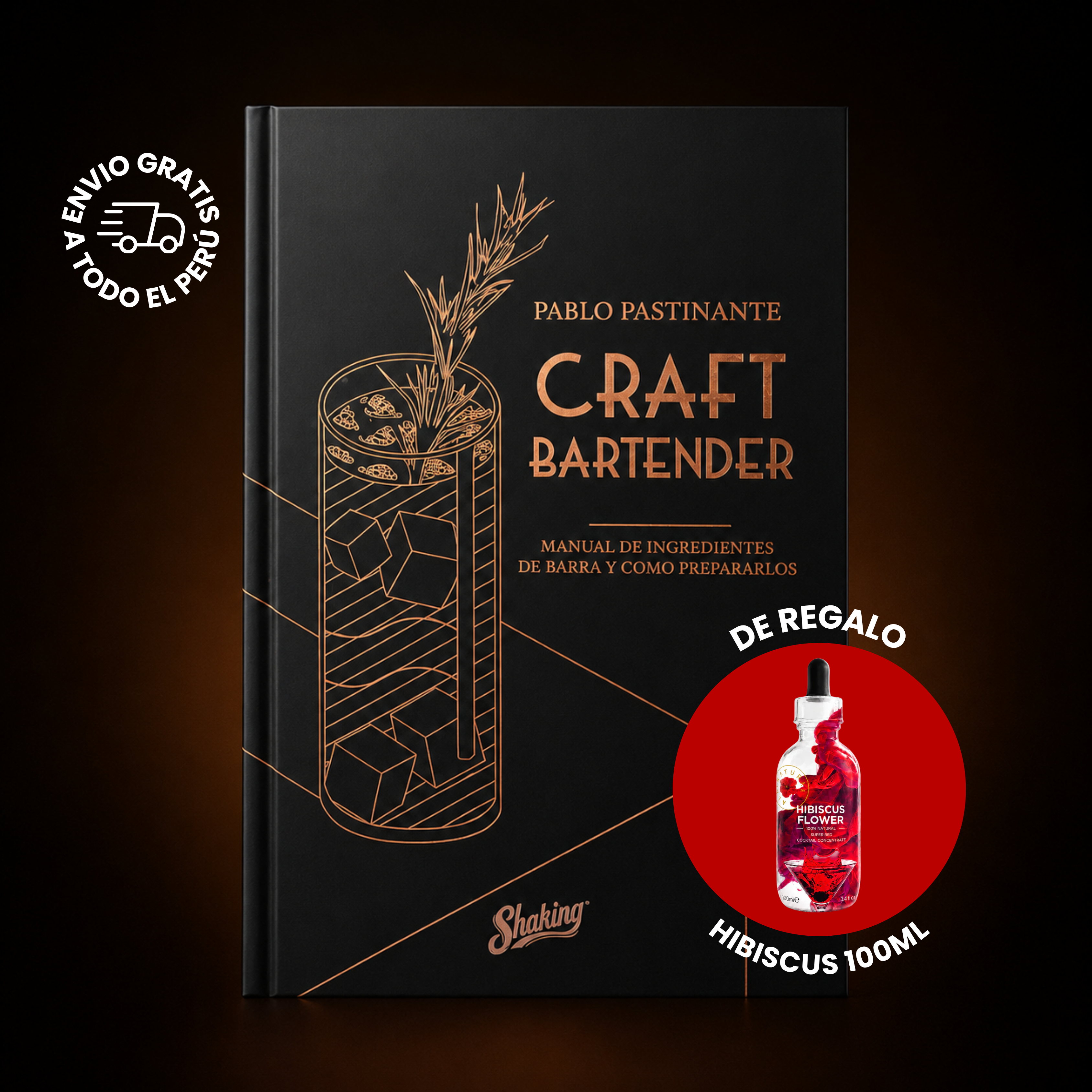 Libro Craft Bartender - Shaking - Libro en español
