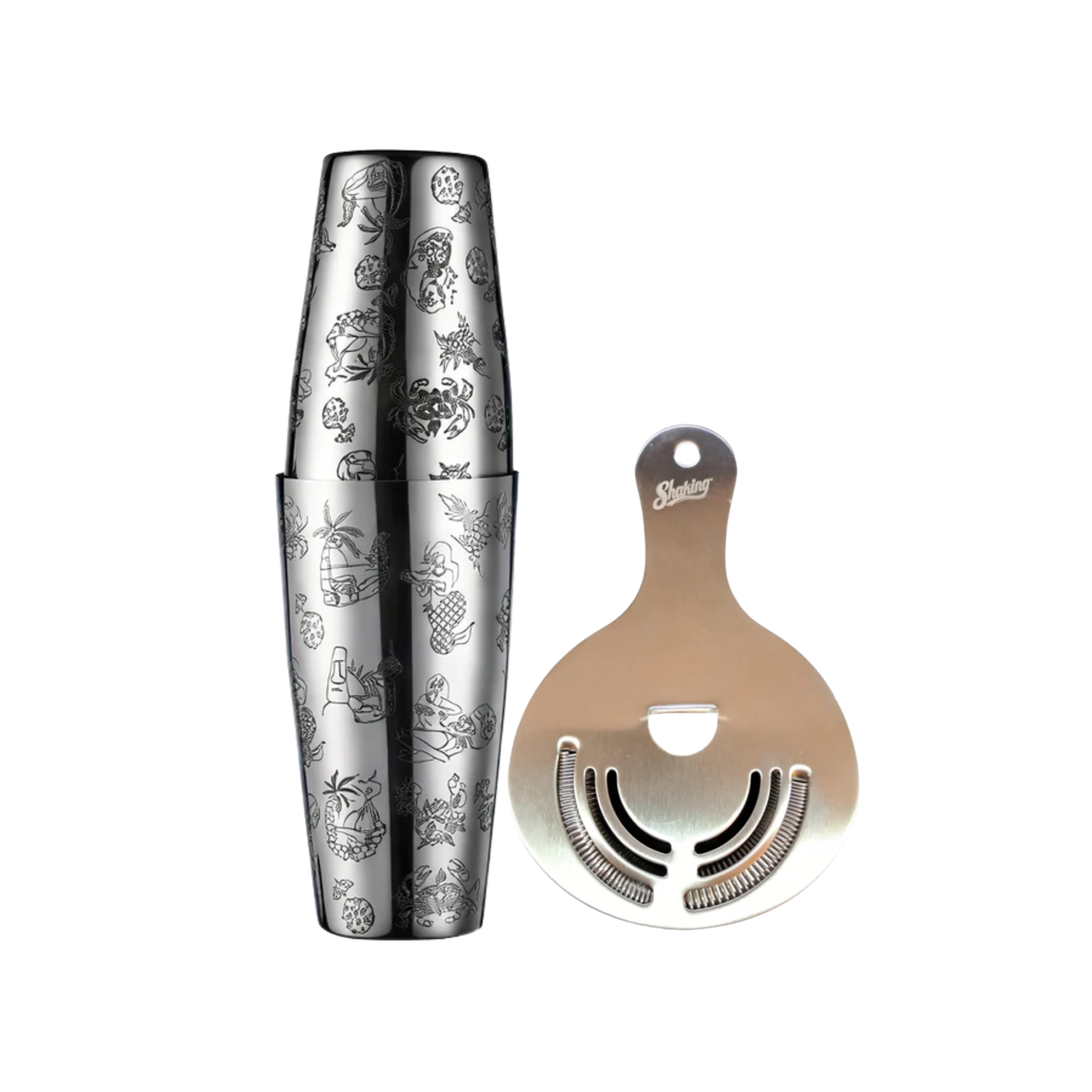 Coctelera Tiki Tropical 18-28 oz