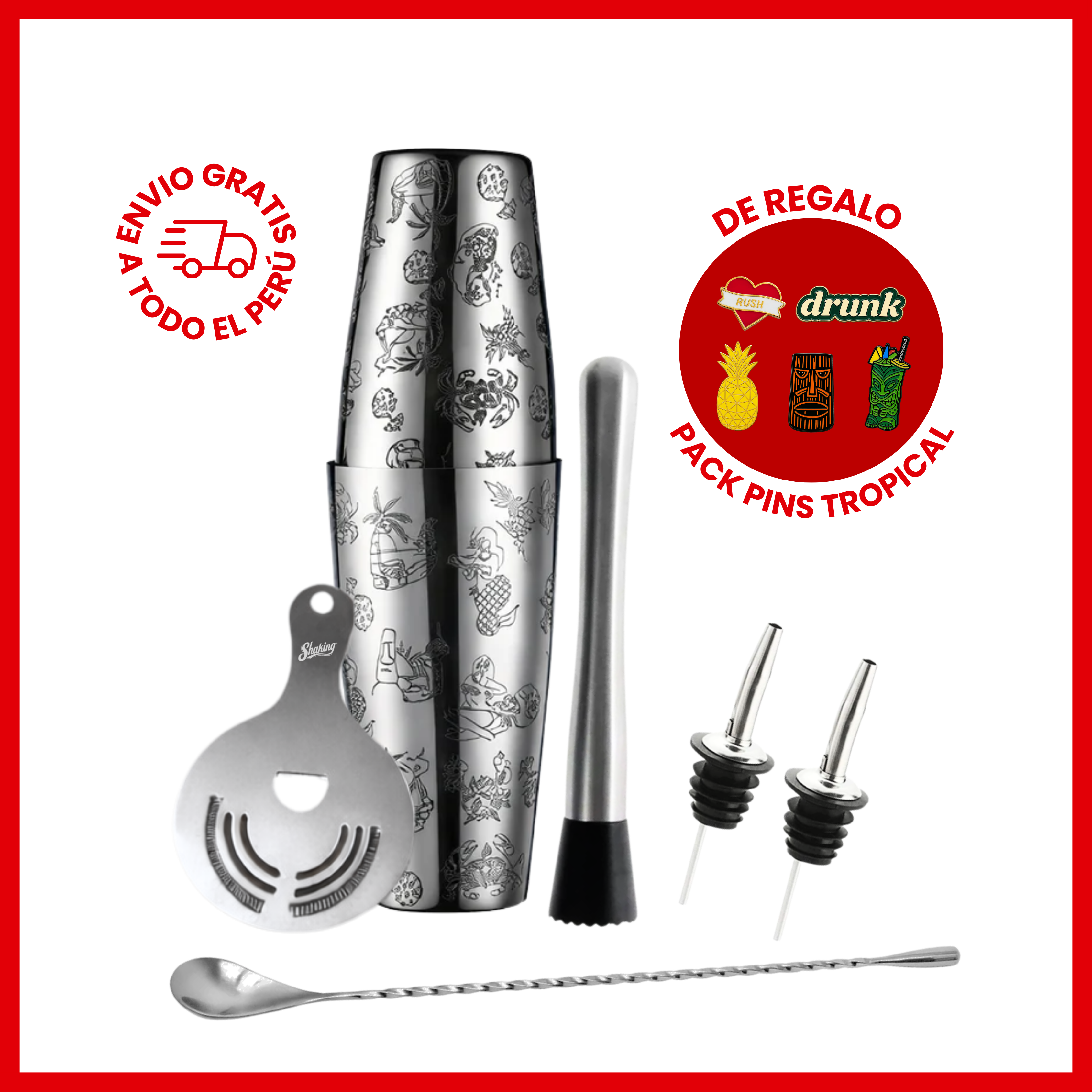 Set Tiki - Promo on the Beach