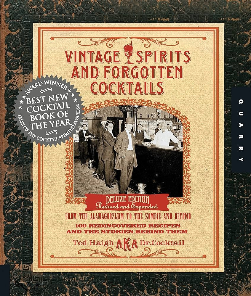 Libro Vintage Spirits And Forgotten cocktails