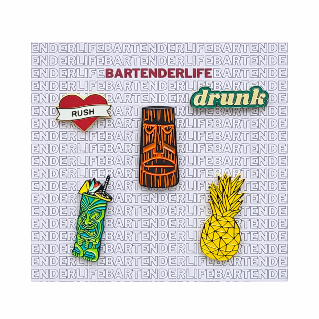 Pin Bartender Tropical