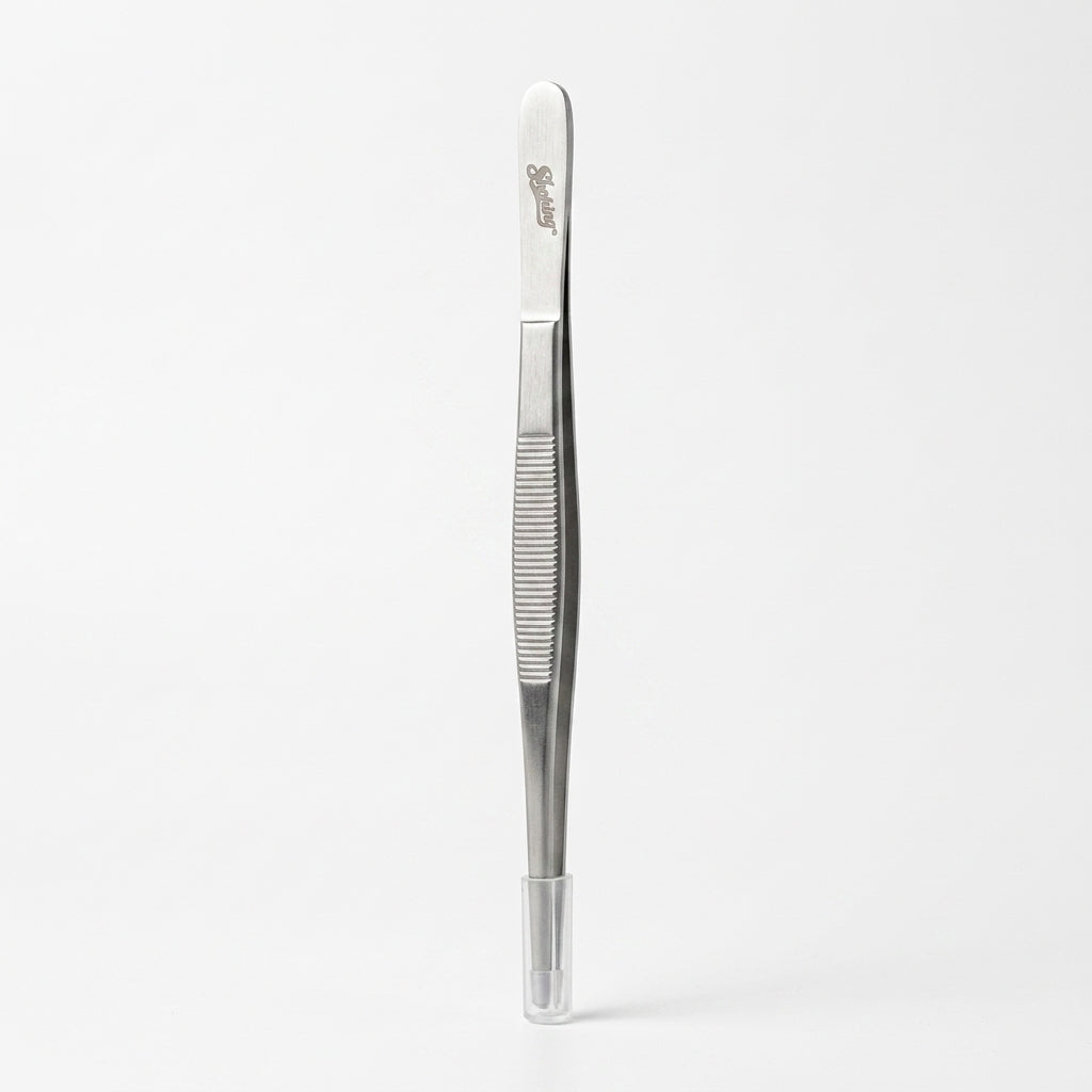 Pinza Recta Silver Shaking (Punta Gruesa)