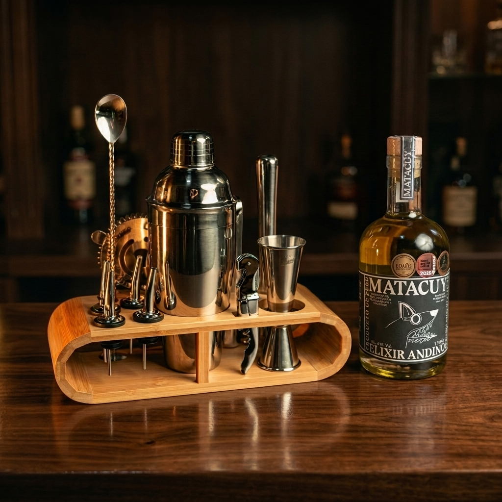 Set Bamboo +  Botella Matacuy 375ml