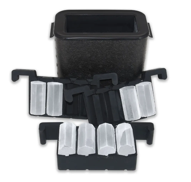 Molde Hielo Cristalino - Rombo 8cm